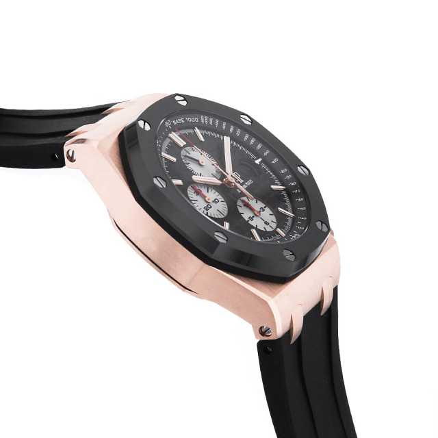 26401RO.OO.A002CA.01 ブラック×シルバー AUDEMARS PIGUET