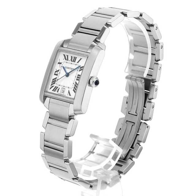 カルティエ Cartier タンクフランセーズLM W51002Q3 カルティエ / CARTIER タンク フランセーズ LM W51002Q3
