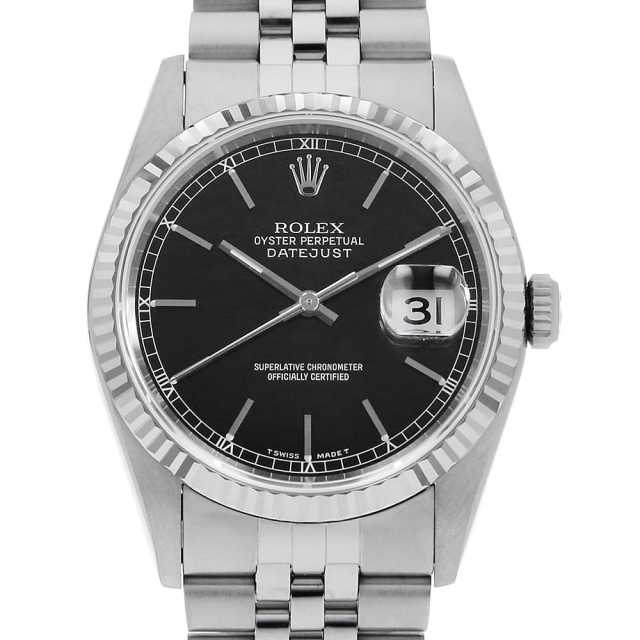 16234 ブラック ROLEX（ロレックス）デイトジャスト 中古 | 東京