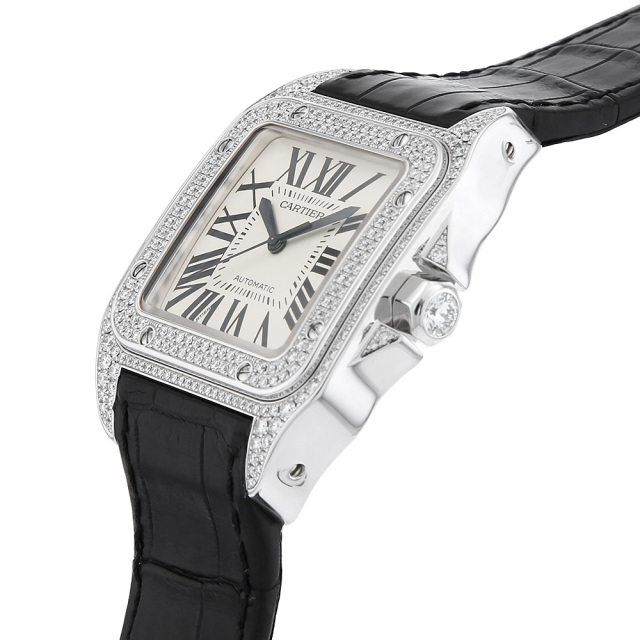 WM500951 シルバー Cartier（カルティエ）サントス100 LM 中古 | 東京 