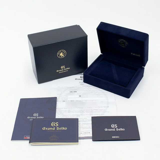 グランドセイコー ヘリテージコレクション スプリングドライブ SBGA001 中古 メンズ