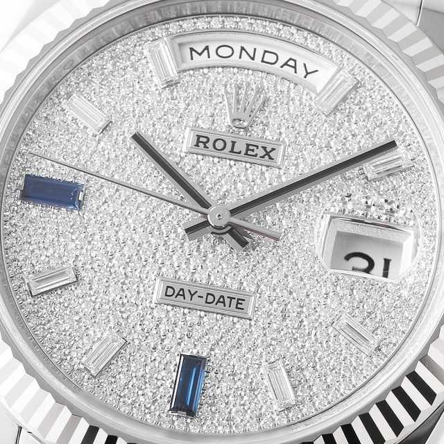 ROLEX ロレックス デイデイト 文字盤 ダイヤインデックス メンズ ロレックス デイデイト 黒文字盤 ダイヤインデックス L番 Ref