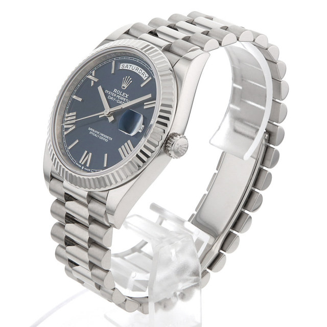228239 ブルー ROLEX（ロレックス）デイデイト40 中古 | 東京