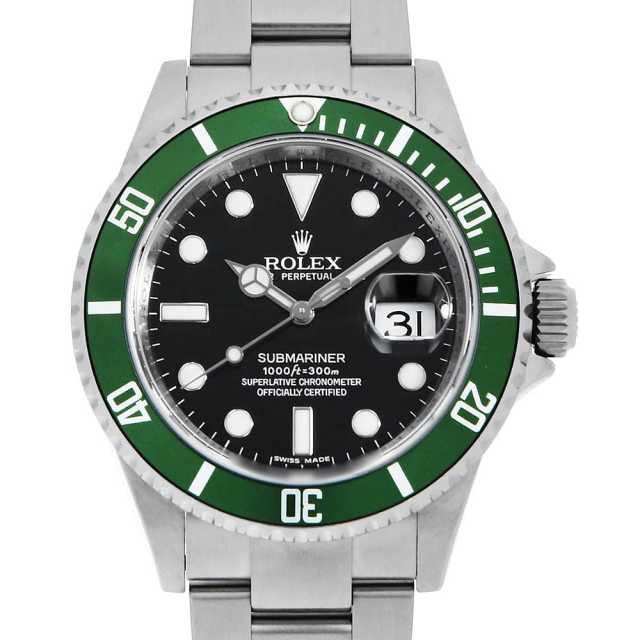 16610LV ブラック ROLEX（ロレックス）サブマリーナ デイト 中古