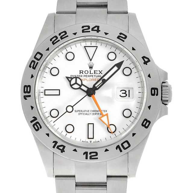 226570 ホワイト ROLEX（ロレックス）エクスプローラーII 中古