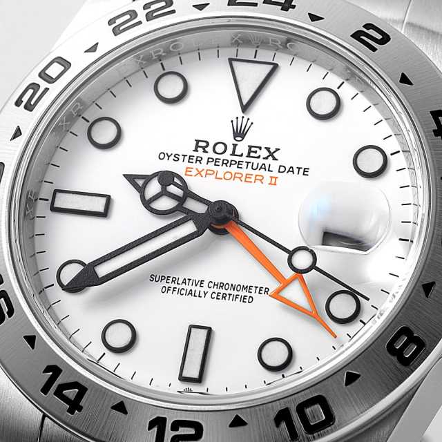 226570 ホワイト ROLEX（ロレックス）エクスプローラーII 中古