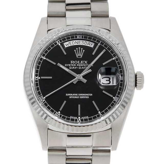 18039 ブラック ROLEX（ロレックス）デイデイト 中古 | 東京・大阪の