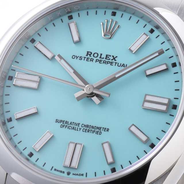 124300 ターコイズブルー ROLEX（ロレックス）オイスター