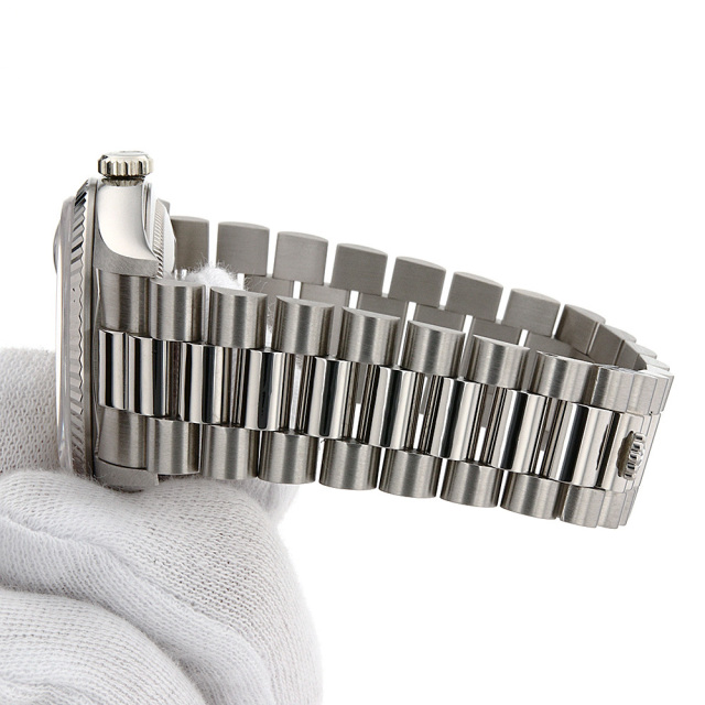 18239 シルバー/バー X番 ROLEX（ロレックス） デイデイト 中古