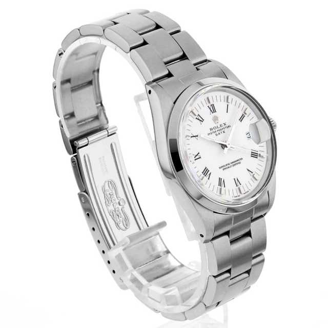 15000 ホワイト ROLEX（ロレックス）オイスターパーペチュアルデイト