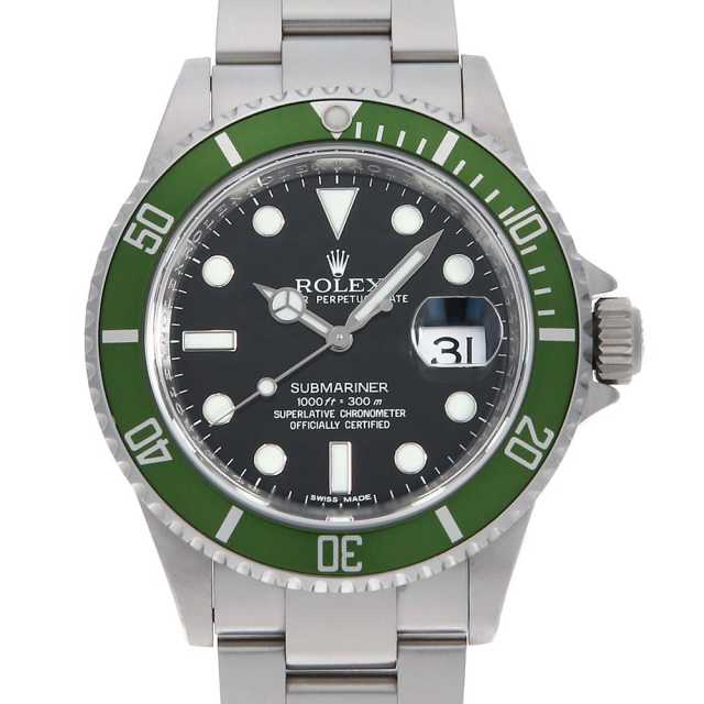 ロレックス サブマリーナ 16610LV メンズ 中古