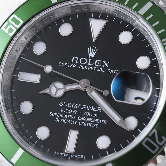 ロレックス サブマリーナ 16610LV メンズ 中古