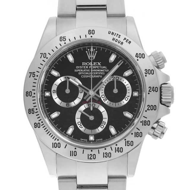 116520 ブラック ROLEX（ロレックス）デイトナ 中古 | 東京・大阪の  