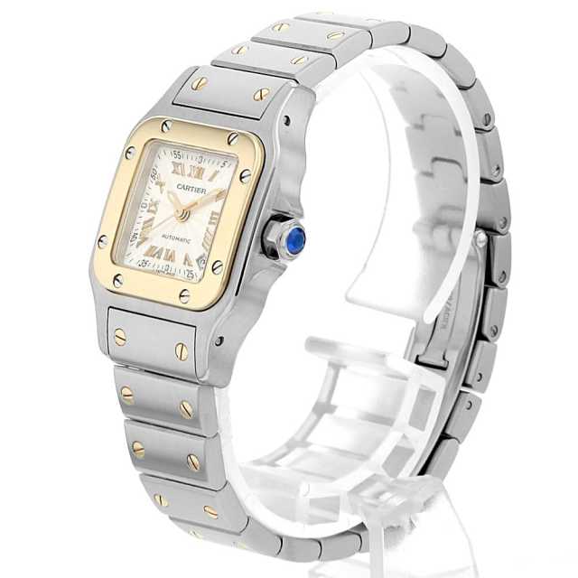 W20045C4 シルバー Cartier（カルティエ）サントスガルベ SM 20