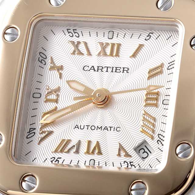 カルティエ　CARTIER サントスガルベSM　 12ミリ2コマ カルティエ CARTIER サントスガルベSM 腕時計 ステンレス