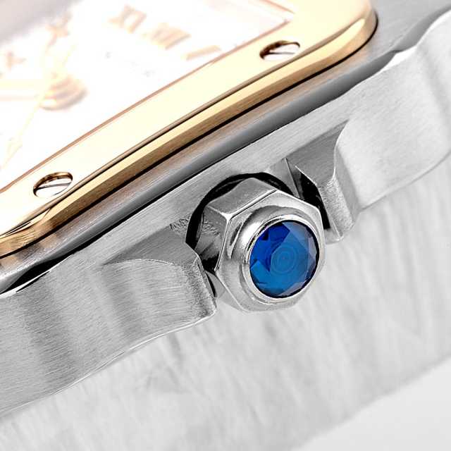 花【GW限定セール！】Cartier サントスガルベSM金属ベルト用パーツ 花様専用【GW限定セール！】Cartier サントスガルベSM金属ベルト