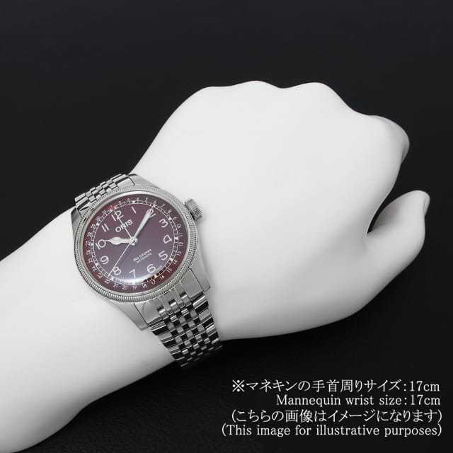 01 754 7741 4068-07 8 20 22 レッド Oris（オリス）ビッグ