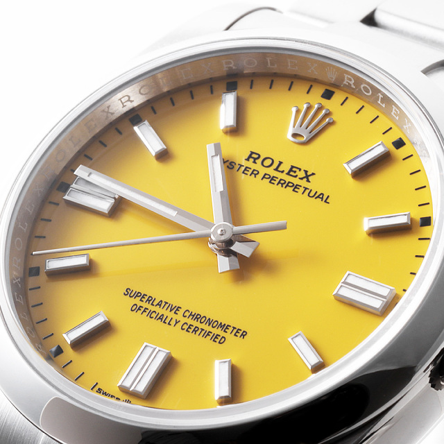 126000 イエロー ROLEX（ロレックス）オイスターパーペチュアル36 中古  