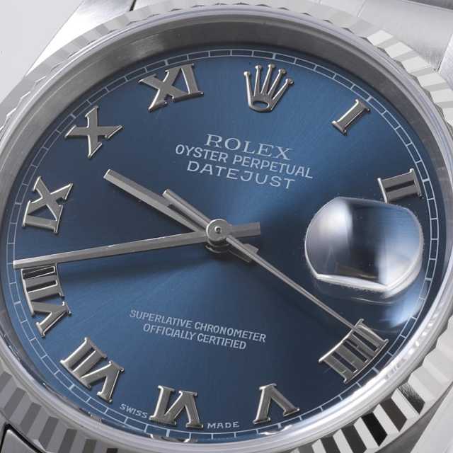 16234 ブルー ROLEX（ロレックス）デイトジャスト 中古 | 東京
