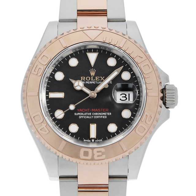 ショベルナイト 126621 ブラック ROLEX（ロレックス）ヨットマスター40 中古
