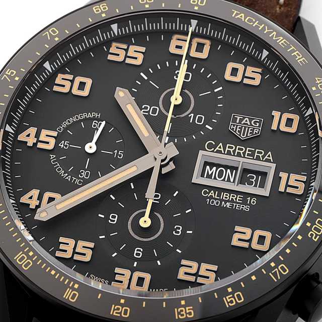 CV2A84.FC6394 ブラック TAG Heuer（タグホイヤー）カレラ
