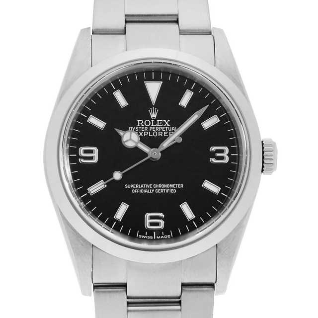 114270 ブラック ROLEX（ロレックス）エクスプローラーI 中古