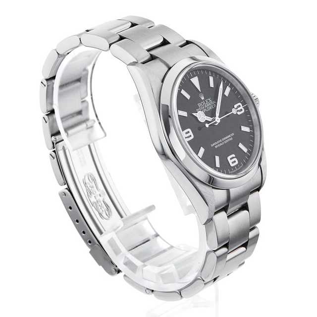 114270 ブラック ROLEX（ロレックス）エクスプローラーI 中古