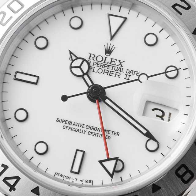 16570 ホワイト ROLEX（ロレックス）エクスプローラーII 中古 | 東京
