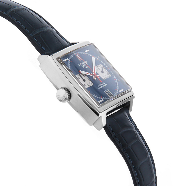 CAW211A.EB0026 ブルー TAG Heuer（タグホイヤー）モナコ クロノ