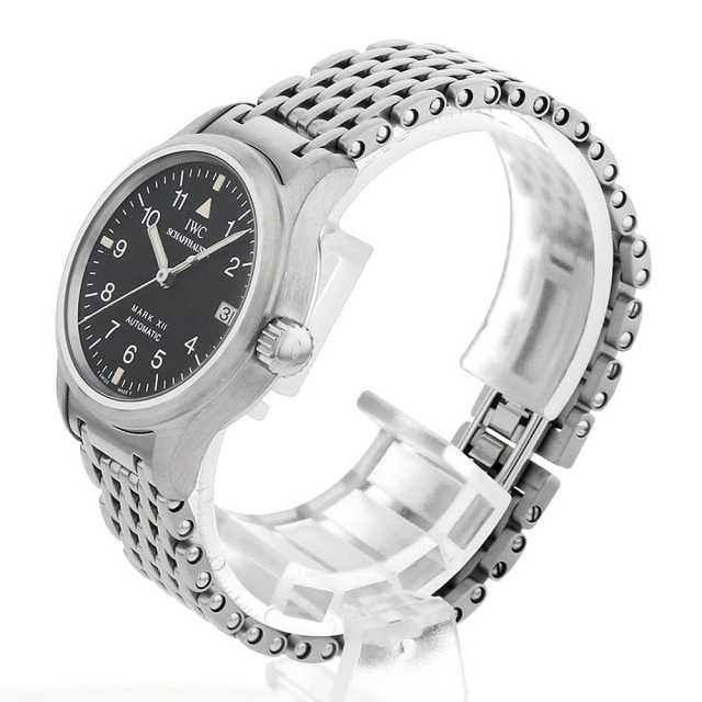★保 IWC マークXII デイト 4421-002 レディース 【中古】 パイロット・ウォッチ [中古]IWC パイロット ウォッチ マーク12