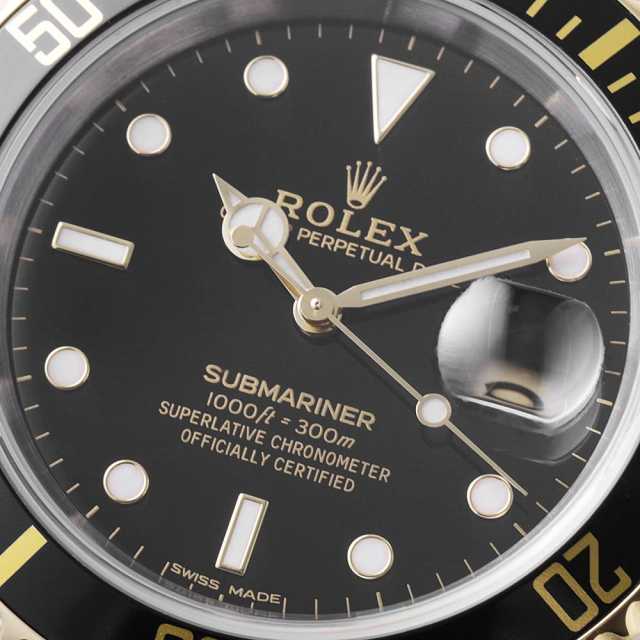 16613 ブラック ROLEX（ロレックス）サブマリーナ デイト 中古