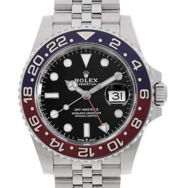 ロレックス GMTマスター 126710BLRO メンズ 中古