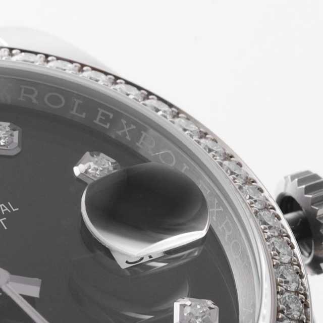 116244G ブラック ROLEX（ロレックス）デイトジャスト ベゼル