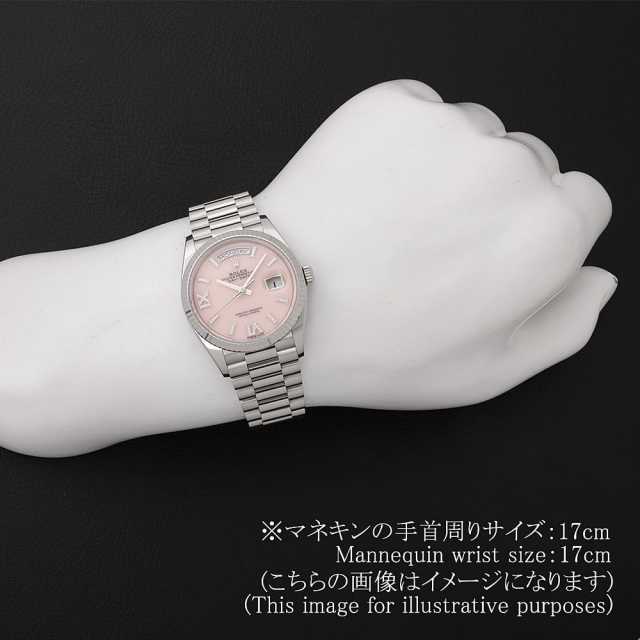 128239 ピンクオパール ROLEX（ロレックス）デイデイト36 パヴェ