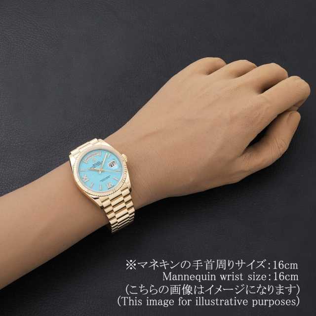 128238 ターコイズ ROLEX（ロレックス）デイデイト36 パヴェダイヤ