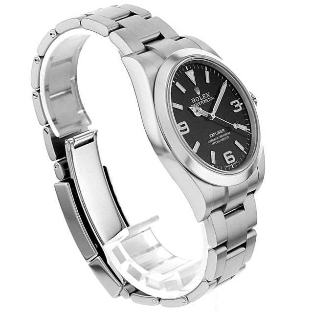 214270 ブラック ROLEX（ロレックス）エクスプローラーI 後期型