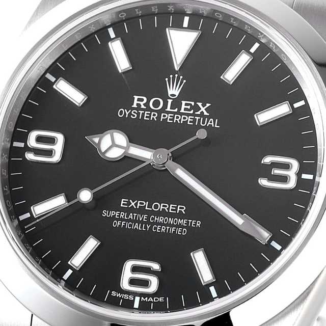 ROLEX ロレックス純正33エクスプローラー　冊子・タグ・カードケース　計4点 214270 ブラック ROLEX（ロレックス）エクスプローラーI 後期型