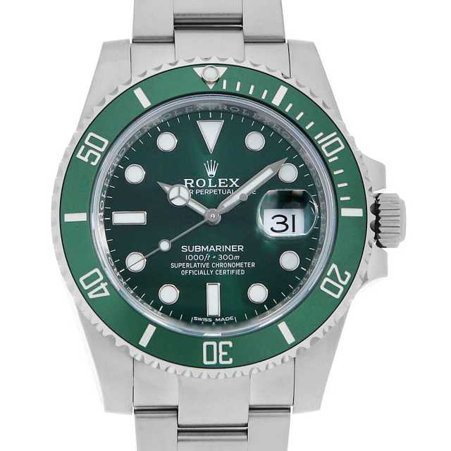 116610LV グリーン ROLEX（ロレックス）サブマリーナ デイト