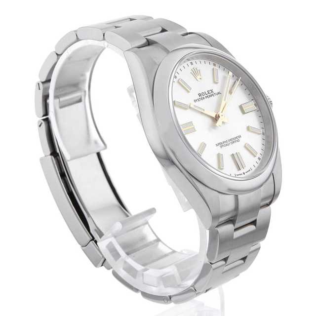 訳あり！ROLEX純正24-530-0シルバーリューズ