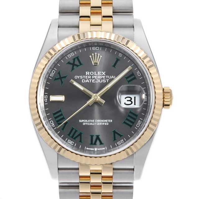 126233 スレート ROLEX（ロレックス）デイトジャスト36 中古