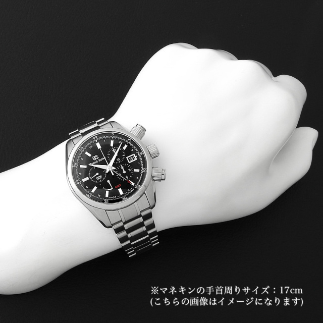 グランドセイコー スプリングドライブ クロノグラフGMT マスターショップ限定 SBGC203 中古 メンズ