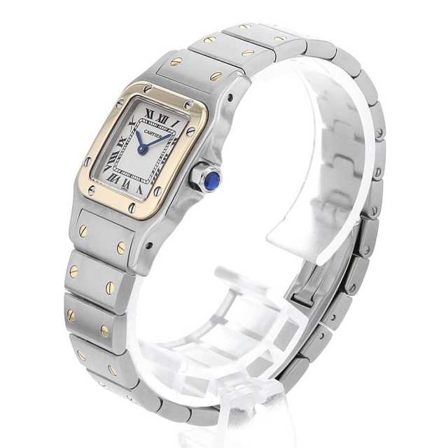 W20012C4 アイボリー Cartier（カルティエ）サントスガルベ SM 中古  