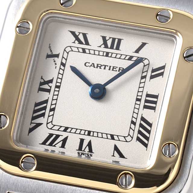 W20012C4 アイボリー Cartier（カルティエ）サントスガルベ SM