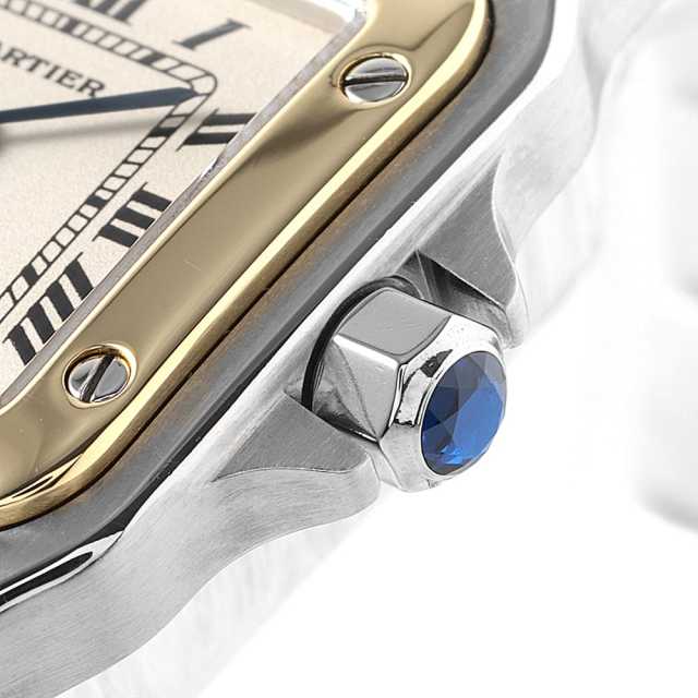 W20012C4 アイボリー Cartier（カルティエ）サントスガルベ SM
