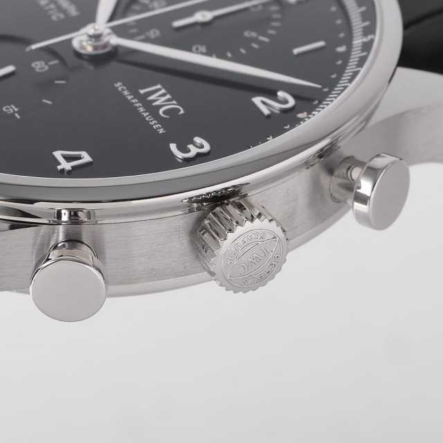IW371609 ブラック IWC ポルトギーゼ クロノグラフ 中古 | 東京