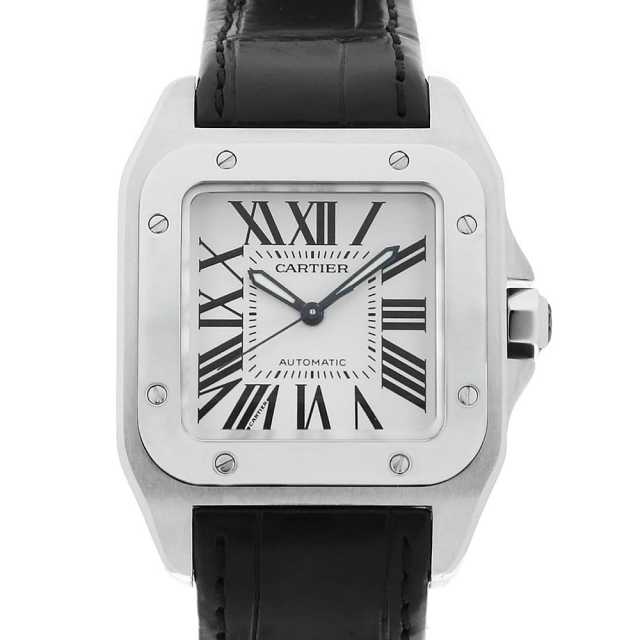 20mm 腕時計　ブレスレット カルティエ サントス100 MM Cartier カルティエ サントス 100 LM ブレスレット仕様 W20073X8