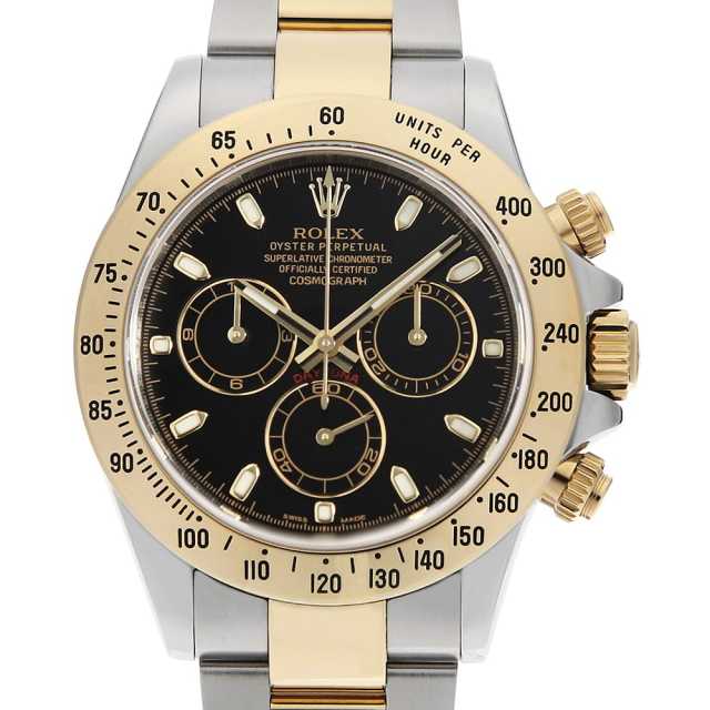 116523 ブラック ROLEX（ロレックス）コスモグラフ デイトナ 中古