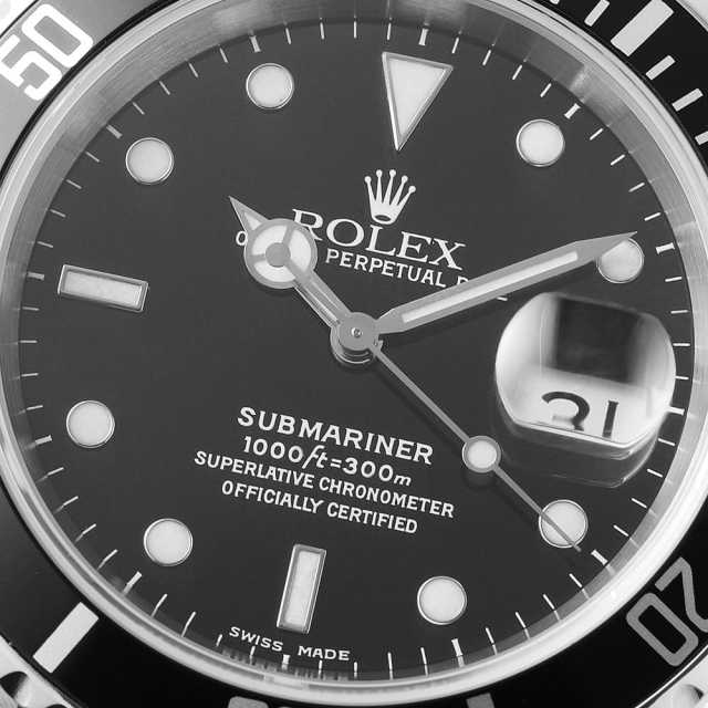 ROLEX サブマリーナ black 参考商品］ロレックス/サブマリーナーデイト1680/8/黒壺ダイヤル
