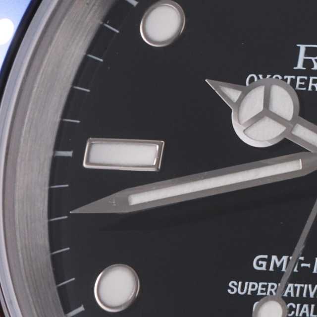 16710 ブラック ROLEX（ロレックス）GMTマスターII 赤青ベゼル