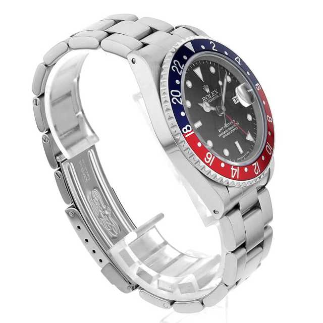 〇 純正 ROLEX GMTマスターⅡ 16710 ベゼル FZ5130-1 ROLEX ロレックス 16710 GMTマスター2 赤黒ベゼル トリチウム